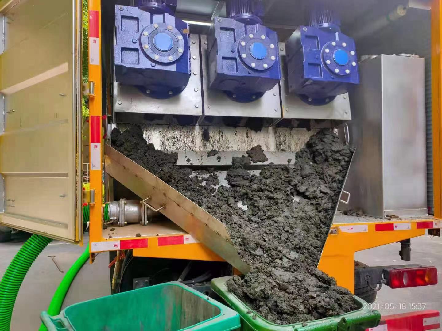 广西化粪池清掏城市维护站-泥浆净化干湿分离处理